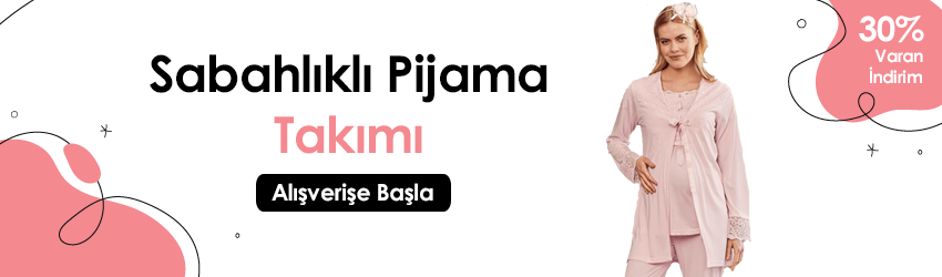 Sabahlıklı Pijama Takımı