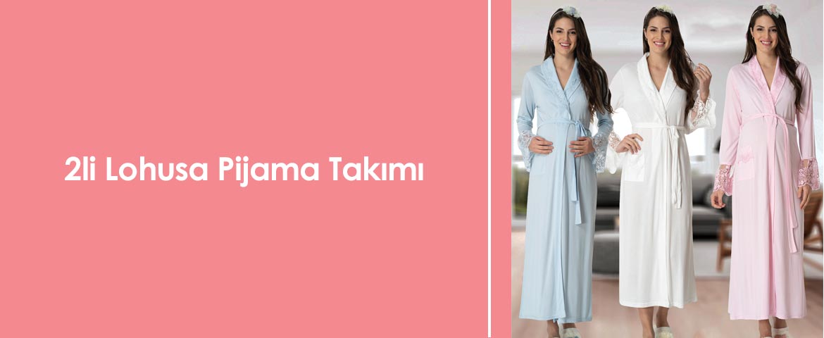 2li Lohusa Pijama Takımı