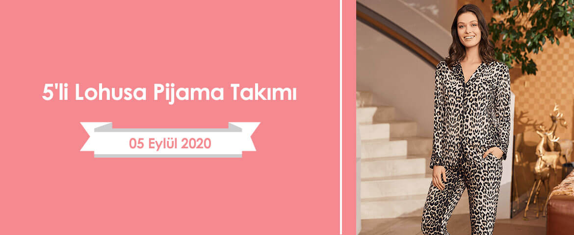 5'li Lohusa Pijama Takımı