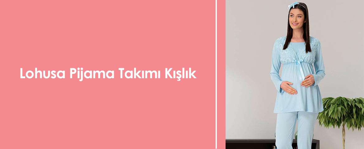 Lohusa Pijama Takımı Kışlık