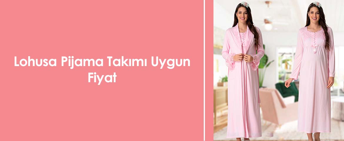 Lohusa Pijama Takımı Uygun Fiyat