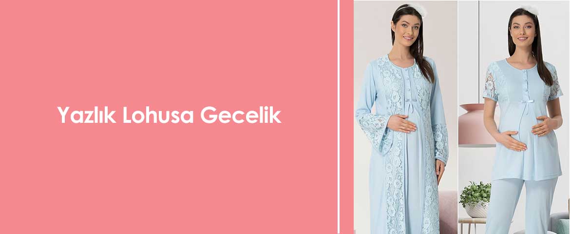 Yazlık Lohusa Gecelik