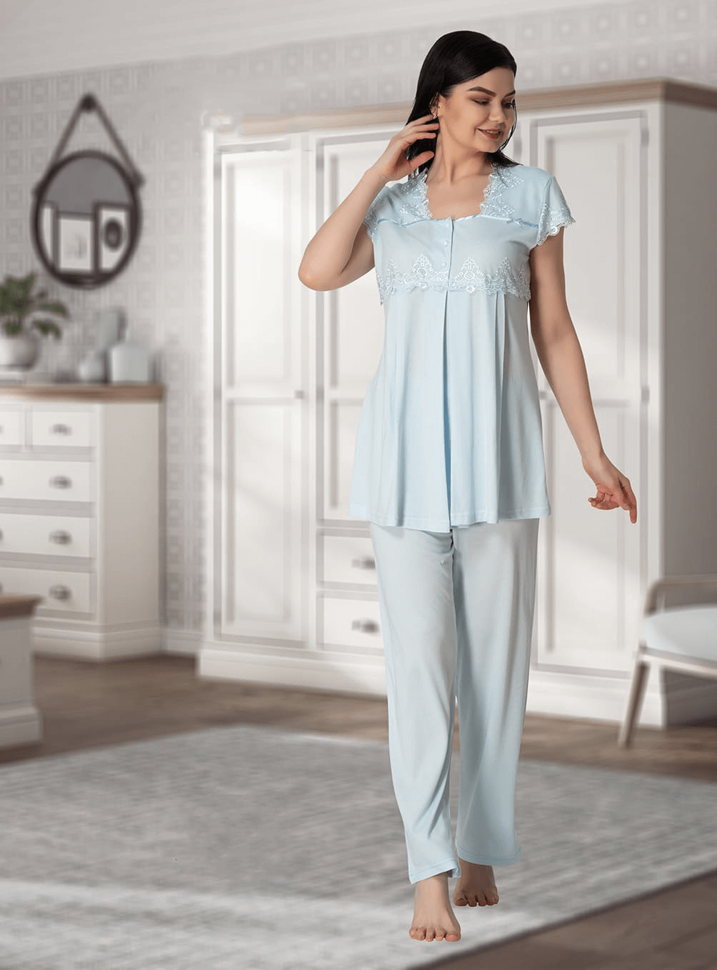 5012 Lohusa Pijama Takımı