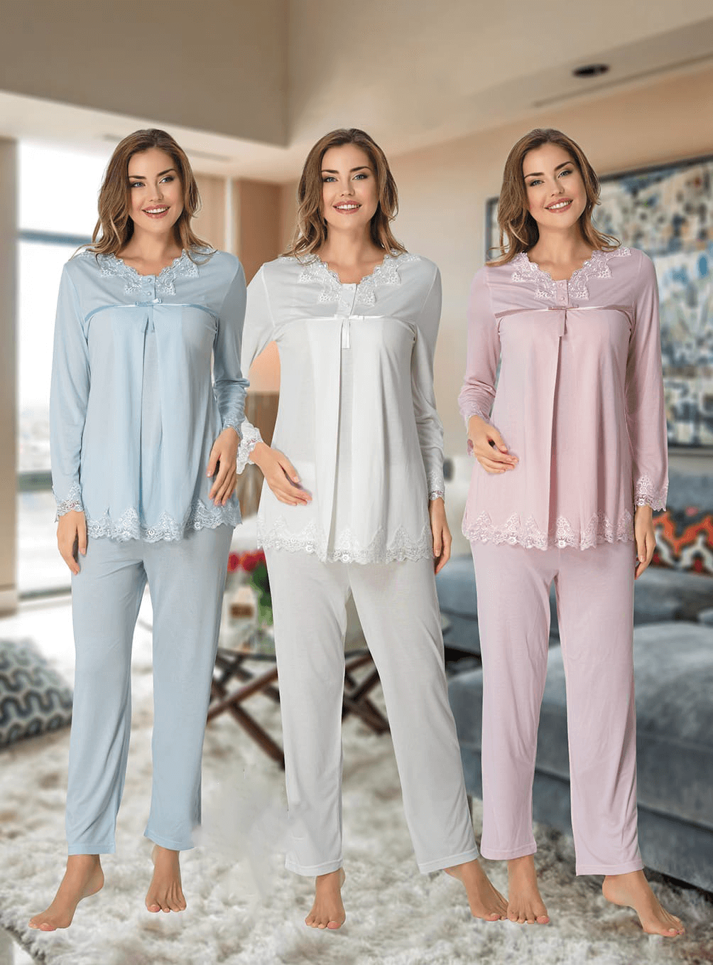 7032 Lohusa Pijama Takımı